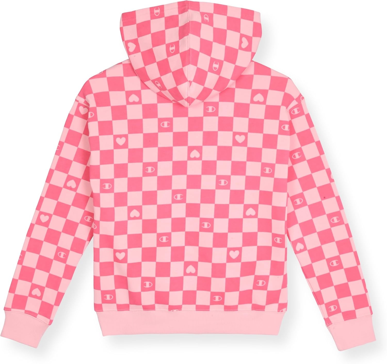 imageChampion Girls Athletic Zip Front Hoodie Sweatshirt for GirlsSignature Soft Pink