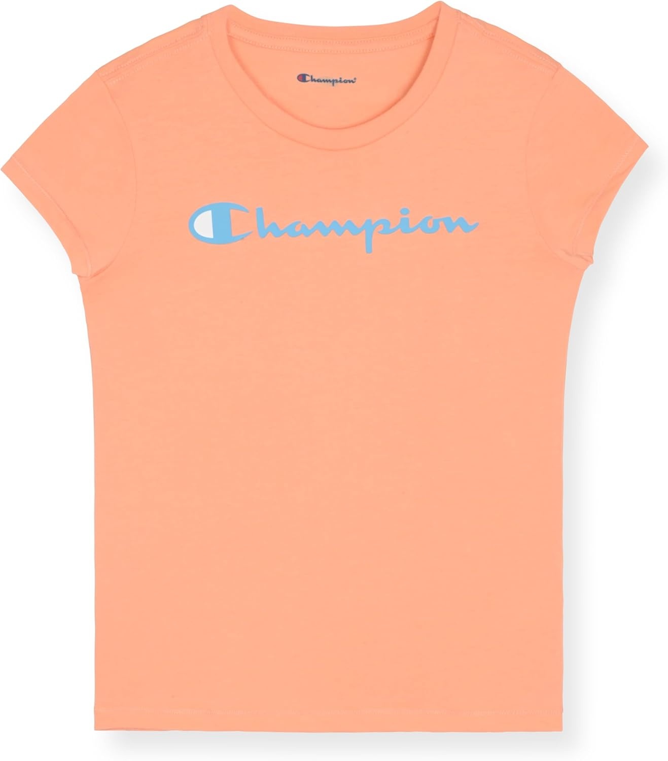 imageChampion Girls Champion Girls Short Sleeve Tee ShirtBright Whitepapaya Punch
