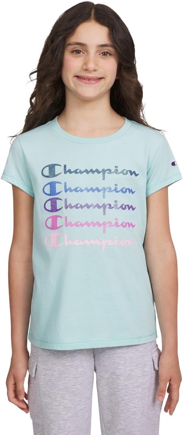 imageChampion Girls Champion Girls Short Sleeve Tee ShirtCanal Blue