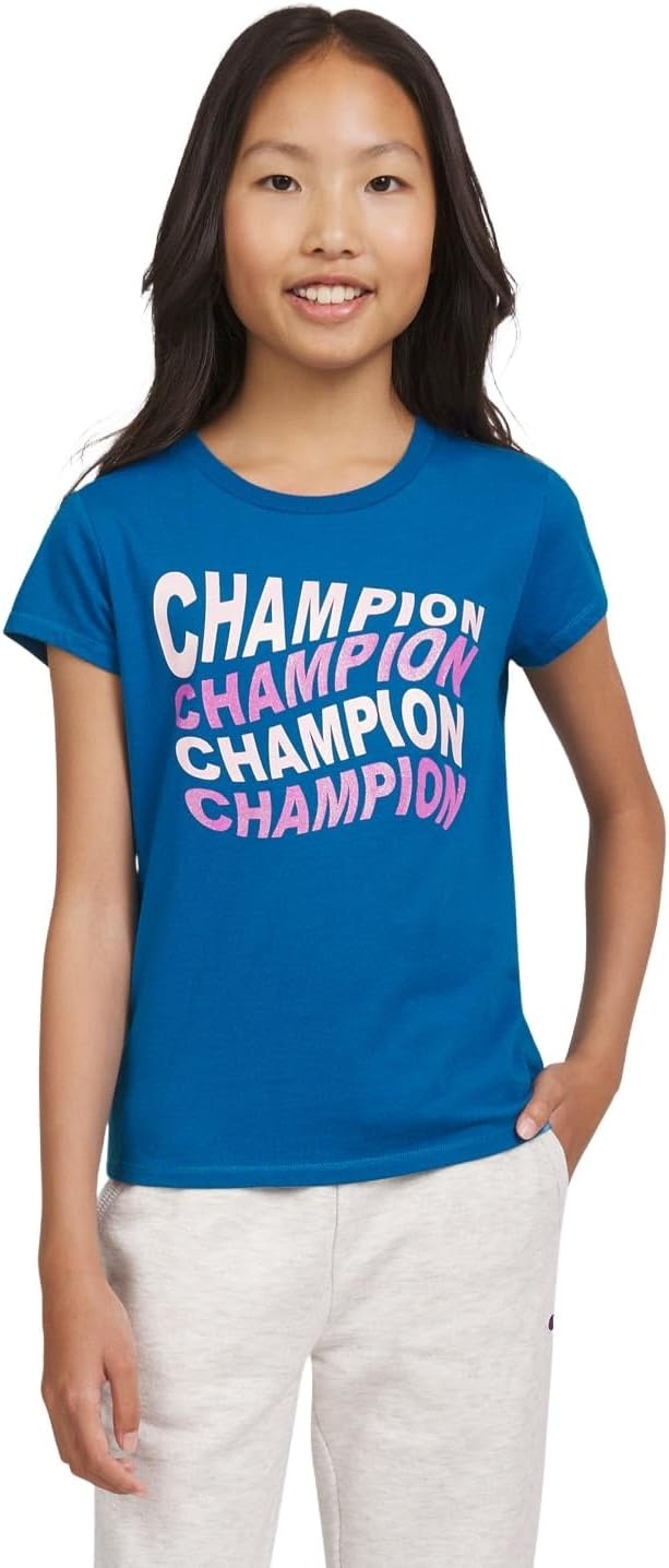 imageChampion Girls Champion Girls Short Sleeve Tee ShirtMeadow Blue