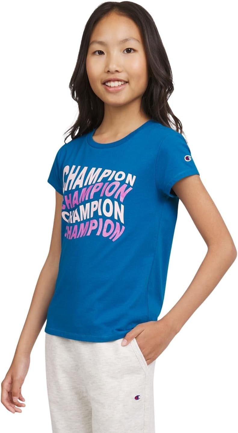 imageChampion Girls Champion Girls Short Sleeve Tee ShirtMeadow Blue