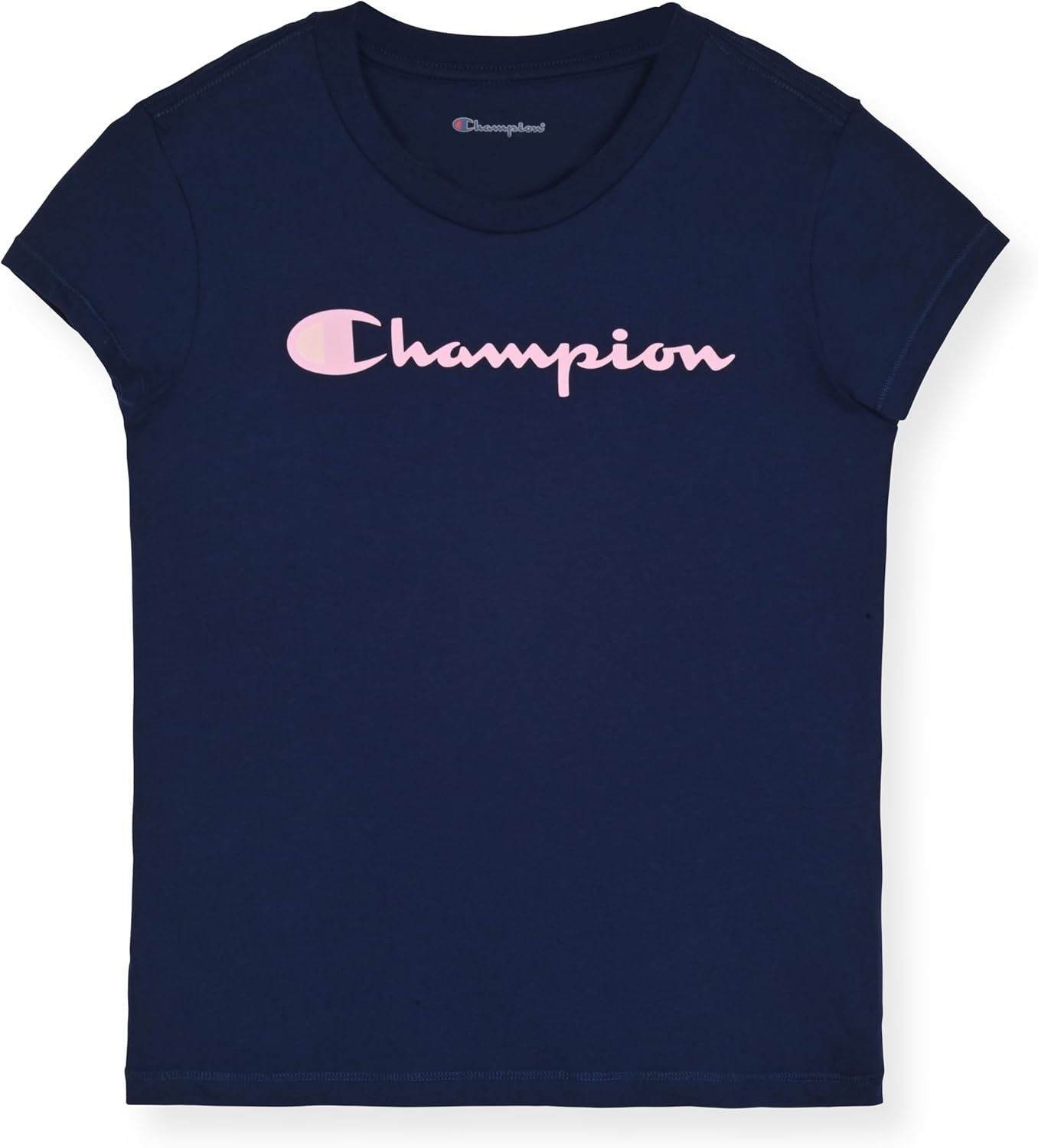 imageChampion Girls Champion Girls Short Sleeve Tee ShirtNavy Bluelilac Sachet