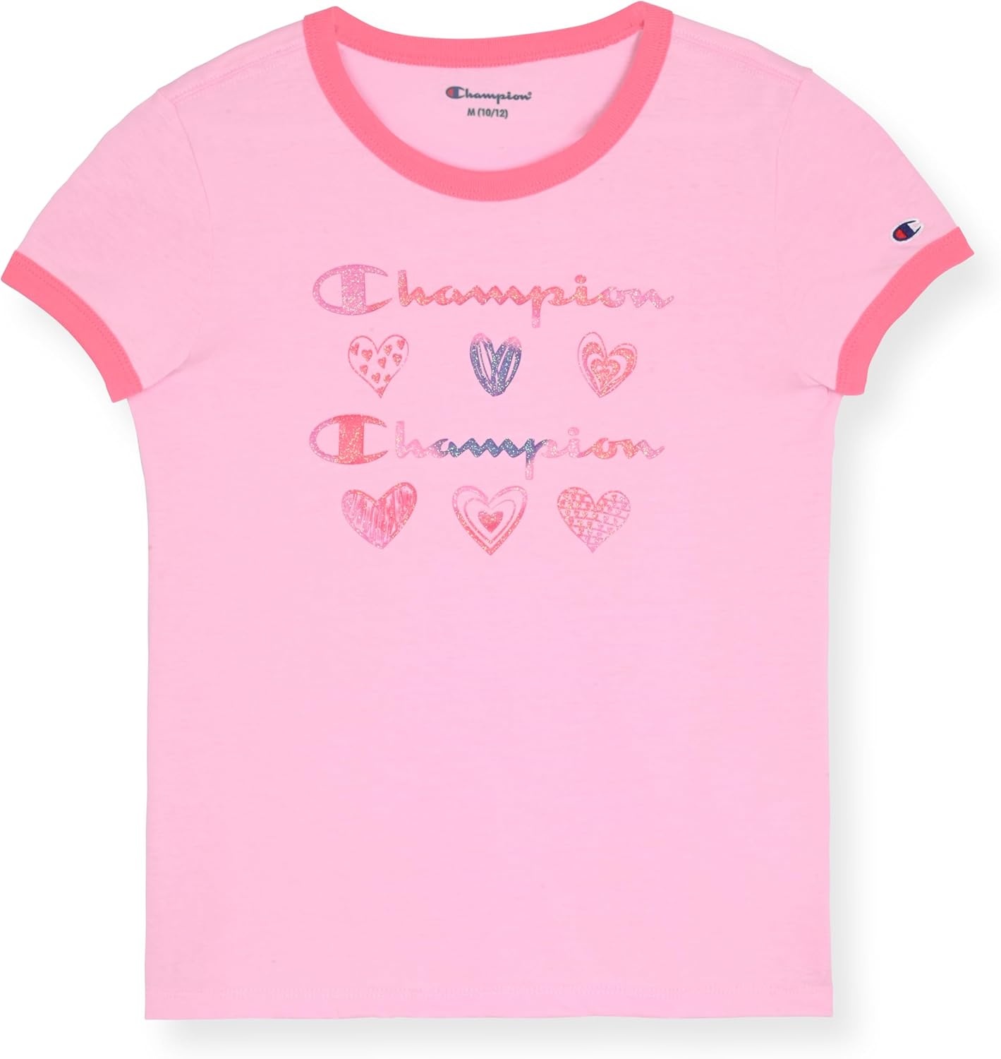 imageChampion Girls Champion Girls Short Sleeve Tee ShirtNavy Bluelilac Sachet