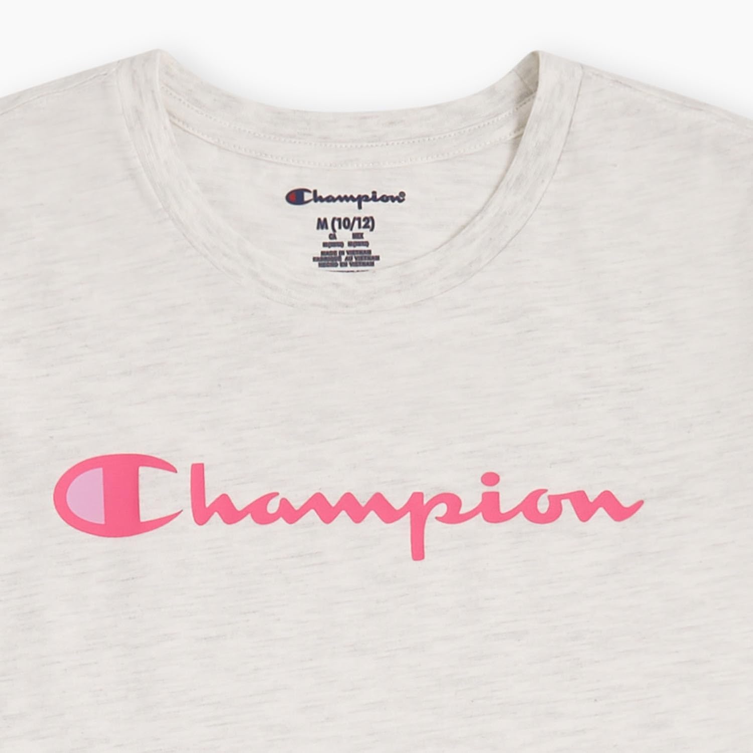 imageChampion Girls Champion Girls Short Sleeve Tee ShirtSignature Oatmeal Heather