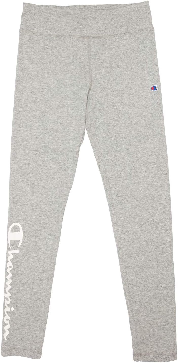 imageChampion Heritage Girls Performance Legging Stretch Pant Active Athletic PantOxford Heather