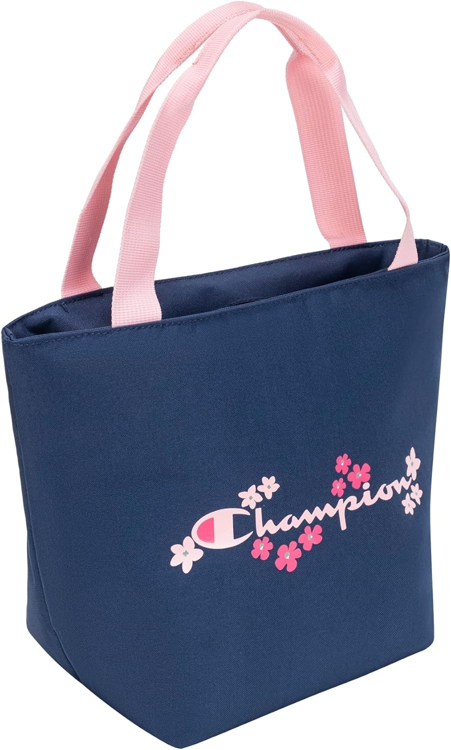 imageChampion Kids Fresh Insulated Lunch Tote with Carry Handle No Leak Cooler Bag for Daily Use NavyPink One SizeNavyPink