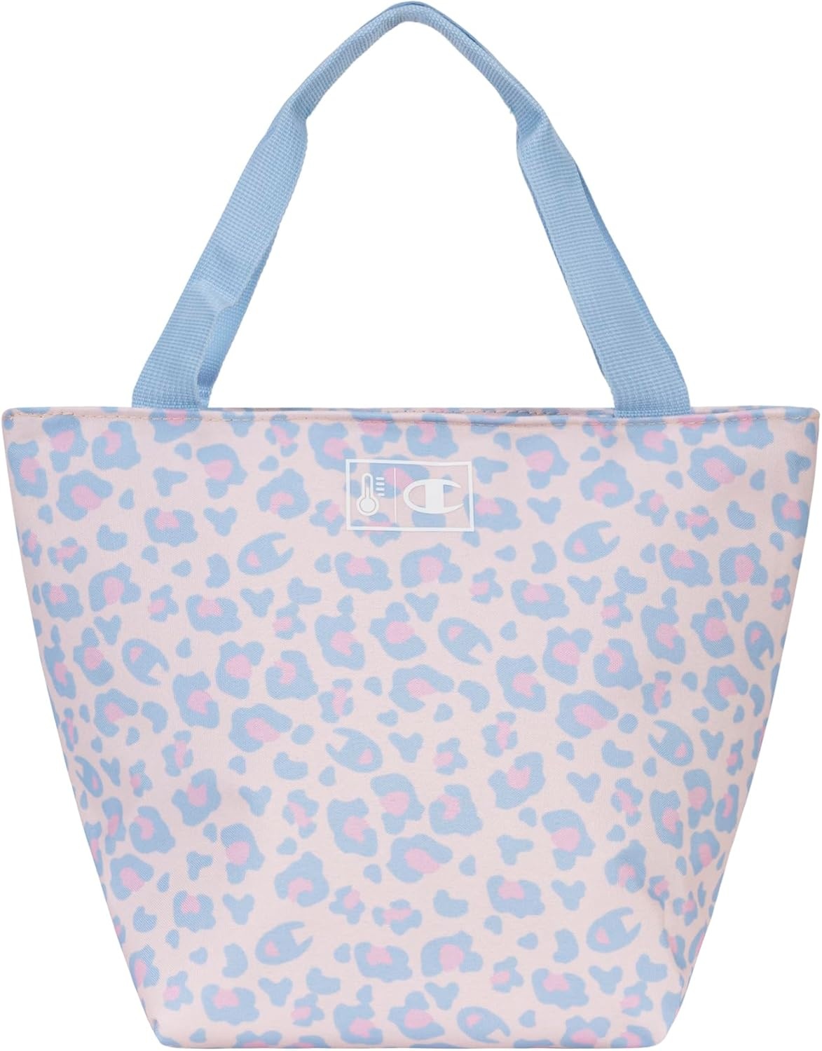 imageChampion Kids Fresh Insulated Lunch Tote with Carry Handle No Leak Cooler Bag for Daily Use NavyPink One SizeRoseNavy