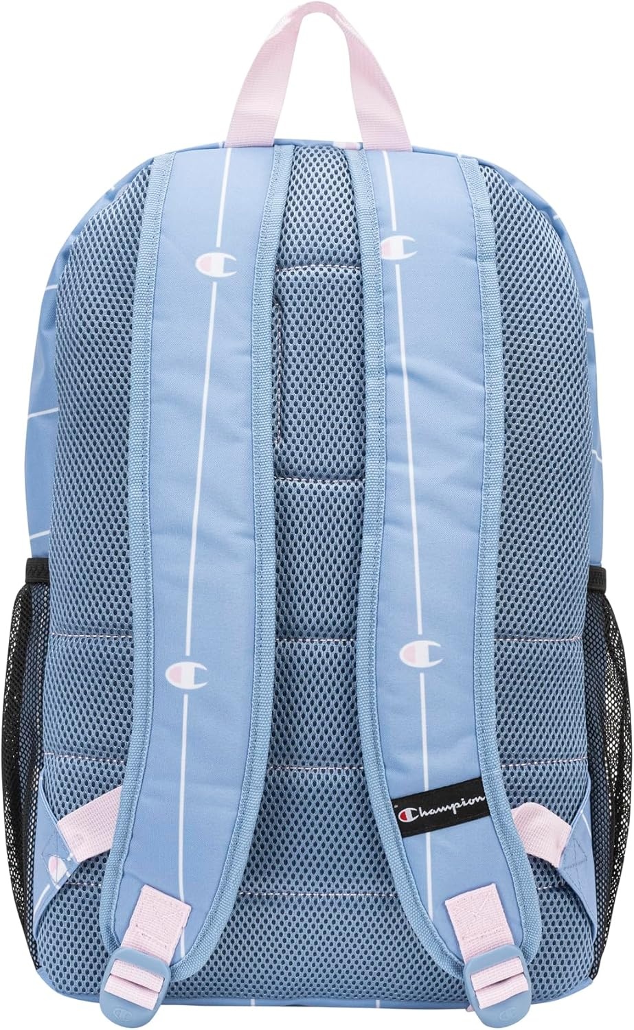 imageChampion Kids Merit Backpack with Padded Straps Water Bottle Pocket and Laptop Compartment for Daily Use PinkBlack One SizeEndless SkyWhiteRose