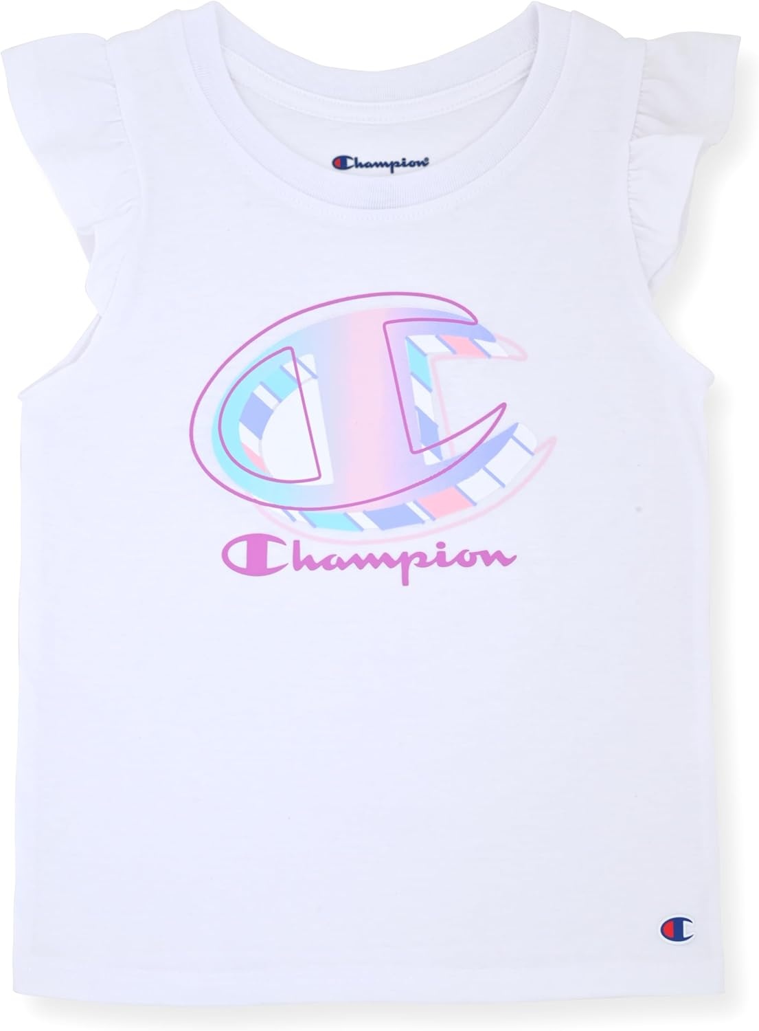 imageChampion girls Champion Girls Athletic Short SetsHeather Greybright White