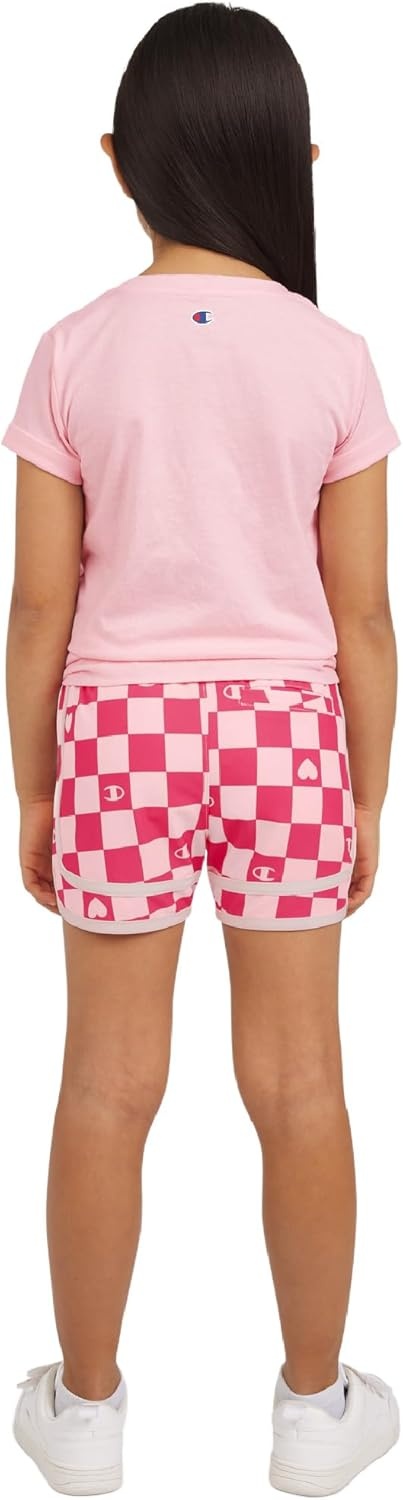 imageChampion girls Champion Girls Athletic Short SetsSoft Pink