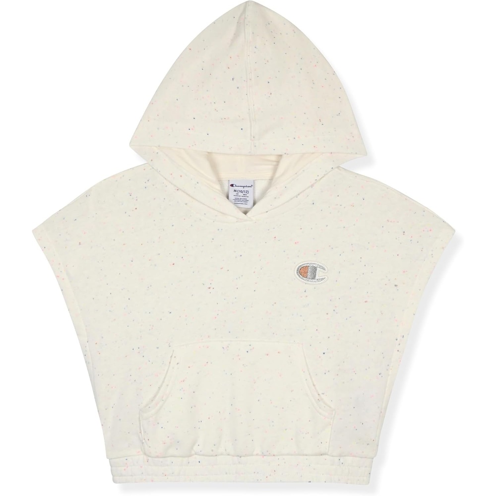imageChampion Girls Athletic Zip Front Hoodie Sweatshirt for GirlsEgret