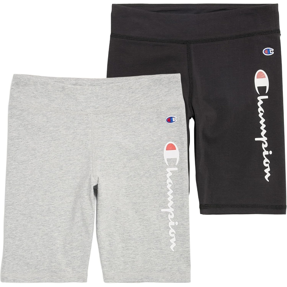 imageChampion Girls Bike ShortsHeather Greyblack