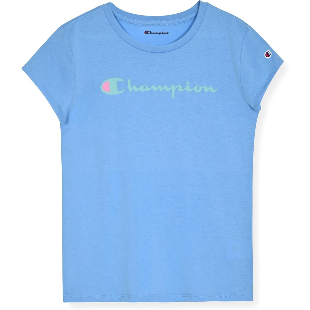 imageChampion Girls Champion Girls Short Sleeve Tee ShirtSignature Placid Blue