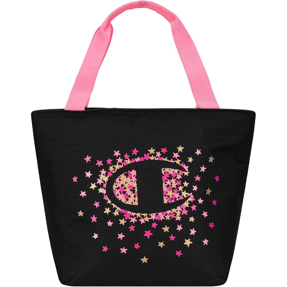 imageChampion Kids Fresh Insulated Lunch Tote with Carry Handle No Leak Cooler Bag for Daily Use NavyPink One SizeAquaSkywayRoseCoral