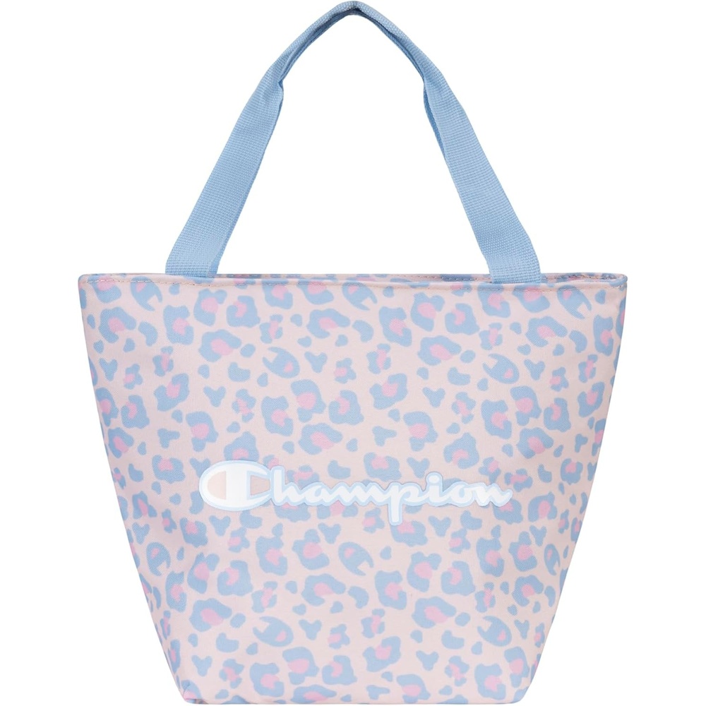imageChampion Kids Fresh Insulated Lunch Tote with Carry Handle No Leak Cooler Bag for Daily Use NavyPink One SizeRoseNavy