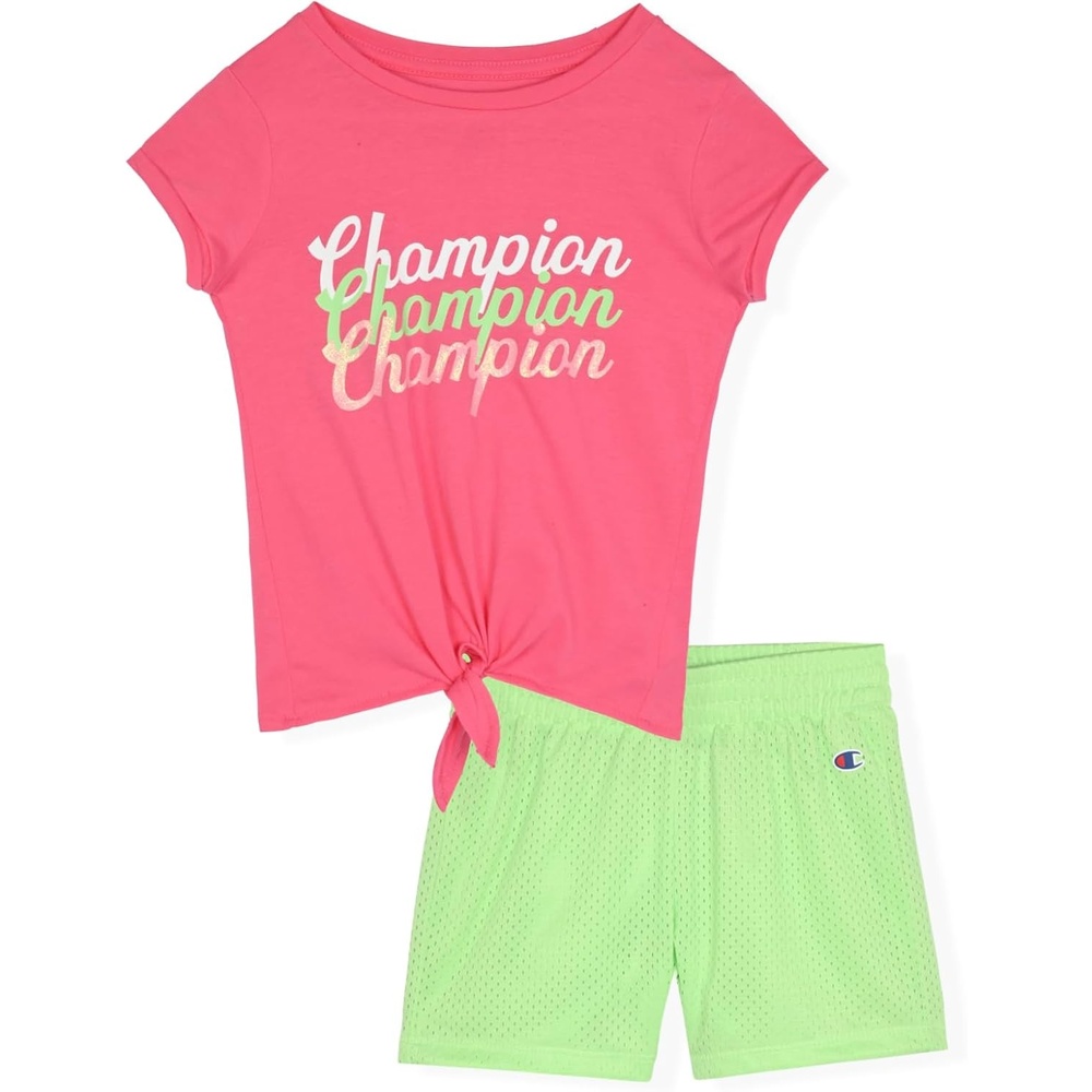 imageChampion girls Champion Girls Athletic Short SetsHot Pink