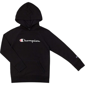 Champion Girls’ Athletic Zip Front Hoodie Sweatshirt for Girls(Black)