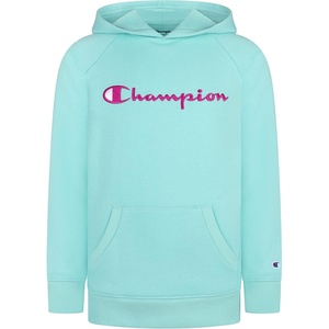 Champion Girls’ Athletic Zip Front Hoodie Sweatshirt for Girls(Light Sea Green)