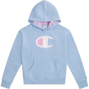 Champion Girls’ Athletic Zip Front Hoodie Sweatshirt for Girls(Placid Blue)