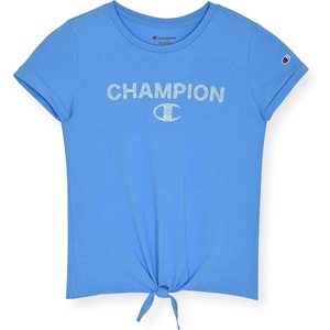 Champion Girls’ Champion Girls Short Sleeve Tee Shirt(River Blue)