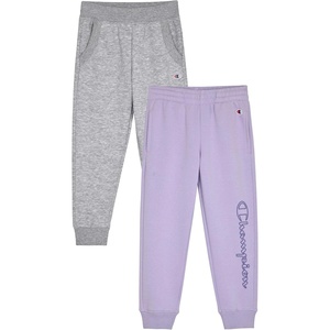 Champion Girls’ Champion Girls Sweatpants(Heather Grey-lavender)