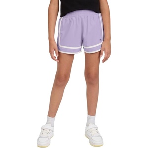 Champion Girls Heritage Foldover Mesh Running Basketball Short 2.75 Inch Inseam(Pastel Lilac)