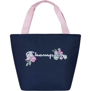 Champion Kids’ Fresh Insulated Lunch Tote with Carry Handle, No Leak Cooler Bag for Daily Use, Navy/Pink, One Size(Navy/Champion Red)