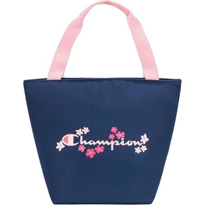 Champion Kids’ Fresh Insulated Lunch Tote with Carry Handle, No Leak Cooler Bag for Daily Use, Navy/Pink, One Size(Navy/Pink)