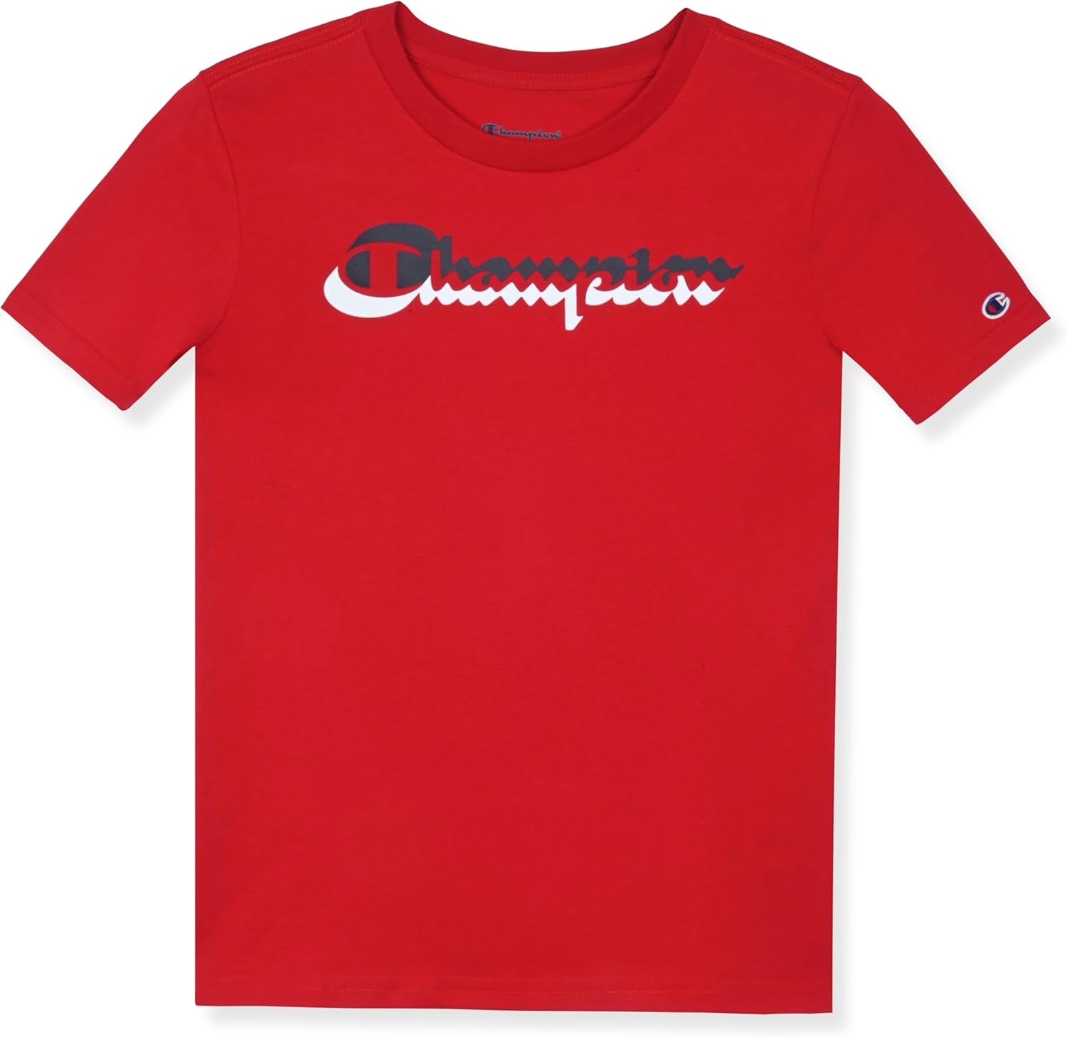 image:imageChampion Boys 2 Pack Short Sleeve Tee Shirt for KidsBright White