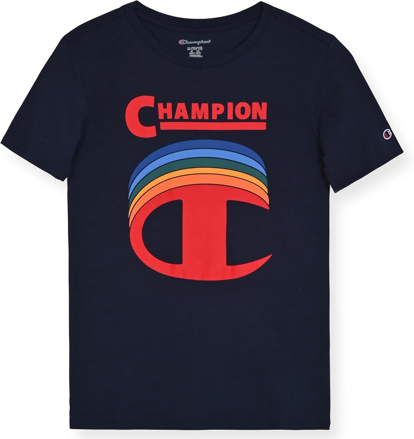 image:imageChampion Boys 2 Pack Short Sleeve Tee Shirt for KidsNavywhite