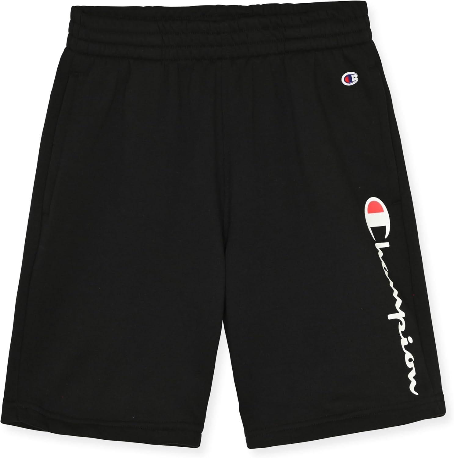 image:imageChampion Boys 2 Pack Signature Fleece Shorts for KidsBlackred