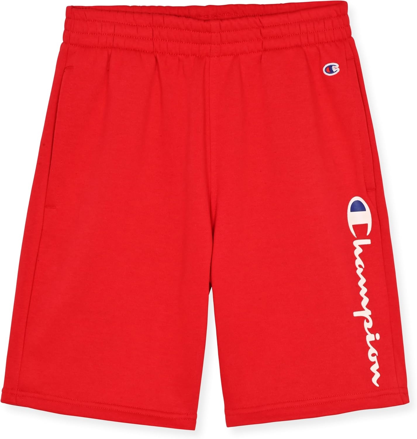 image:imageChampion Boys 2 Pack Signature Fleece Shorts for KidsBlackred