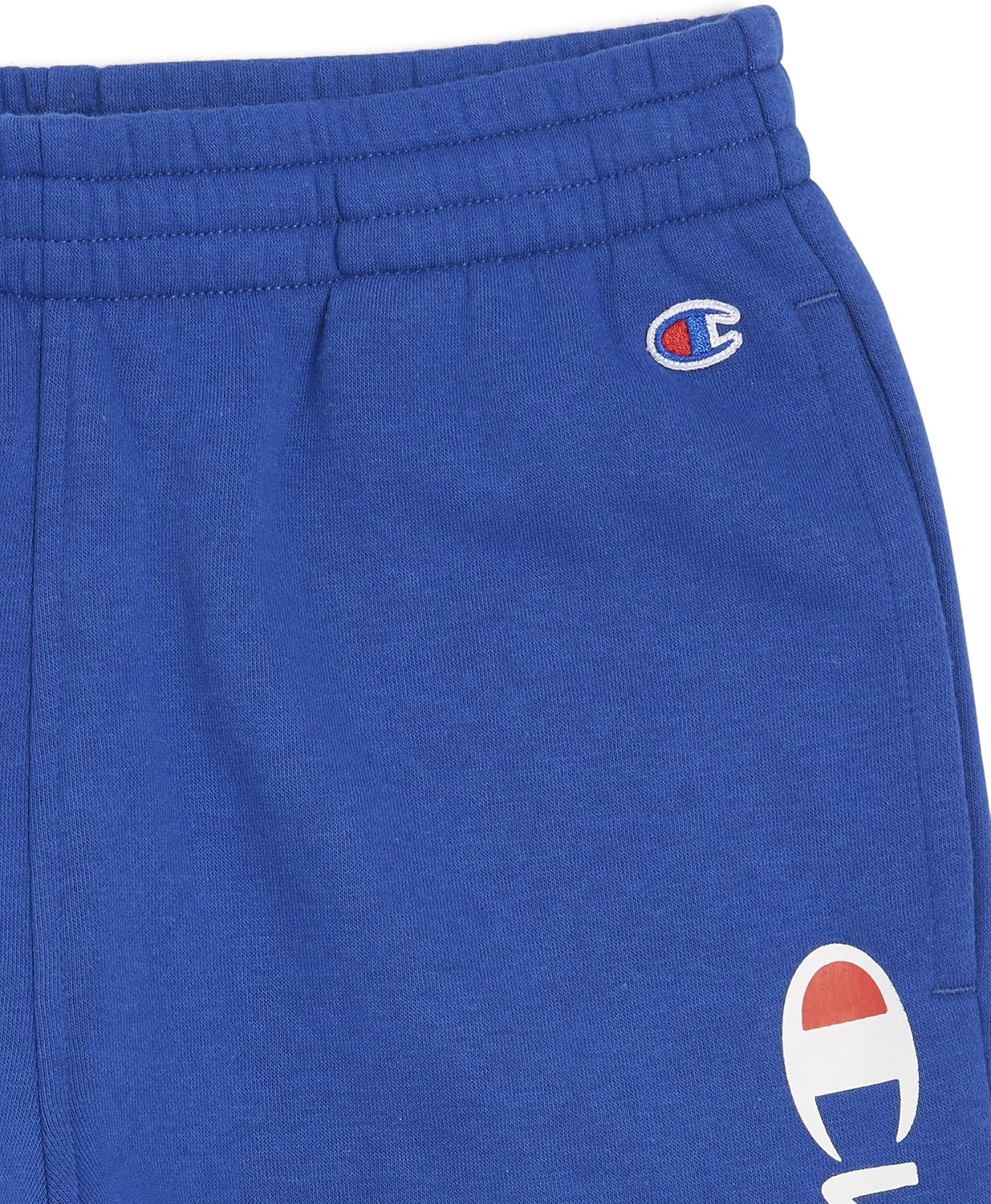 image:imageChampion Boys 2 Pack Signature Fleece Shorts for KidsGrey Heatherblue