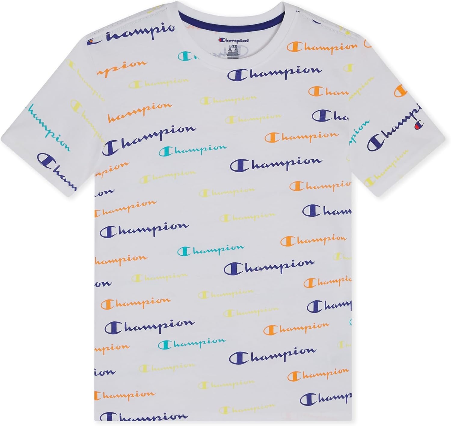 imageChampion Boys 2 Piece Short Sleeve Shirt and Mesh Shorts SetsBright White