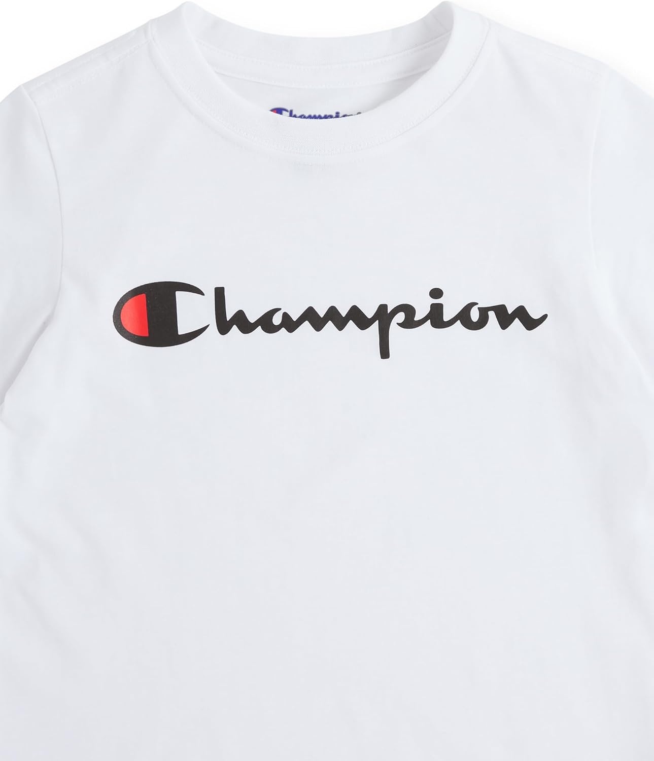imageChampion Boys 2 Piece Short Sleeve Shirt and Mesh Shorts SetsBright Whiteblack