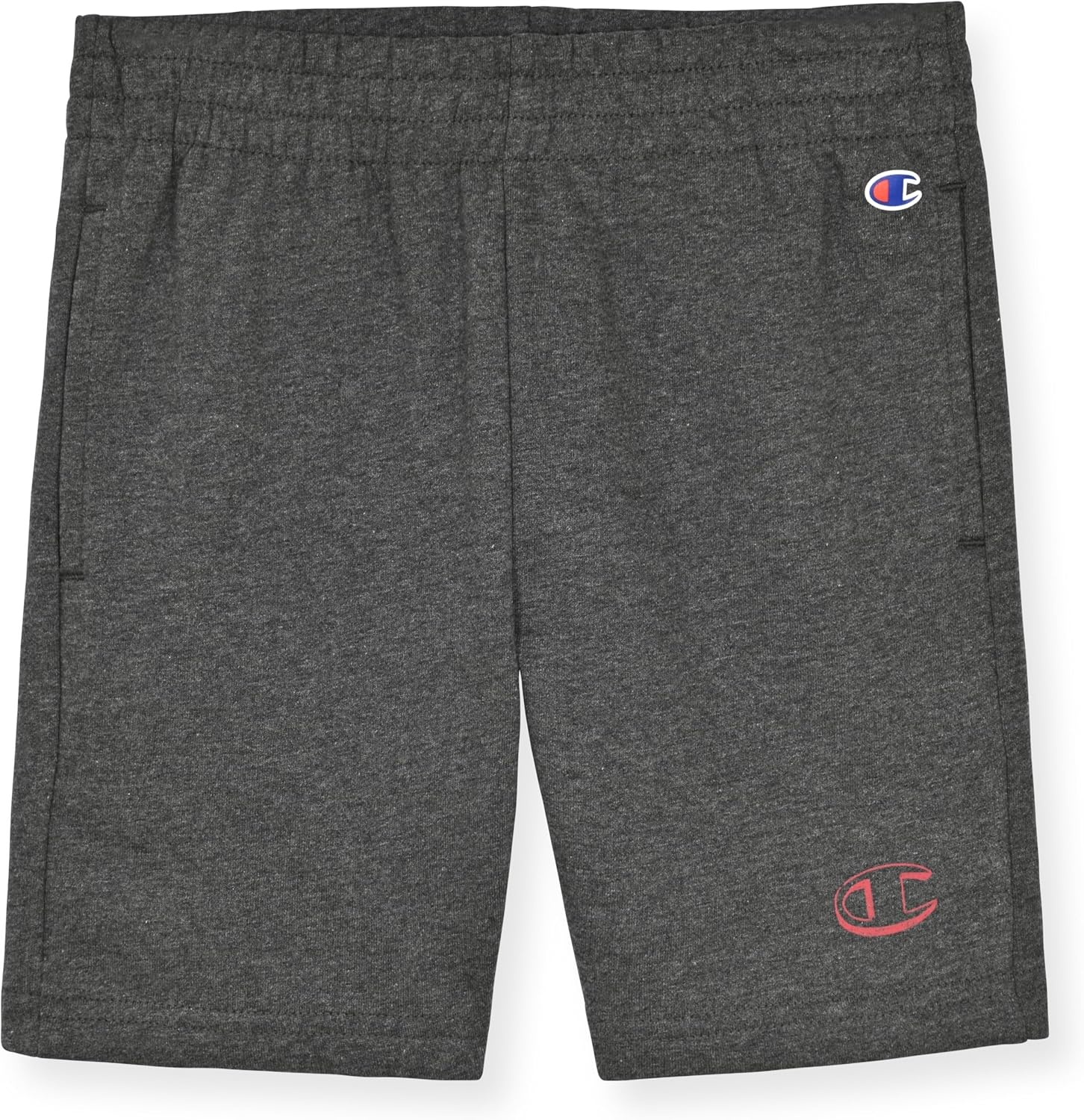 imageChampion Boys 2 Piece Short Sleeve Shirt and Mesh Shorts SetsCharcoalred