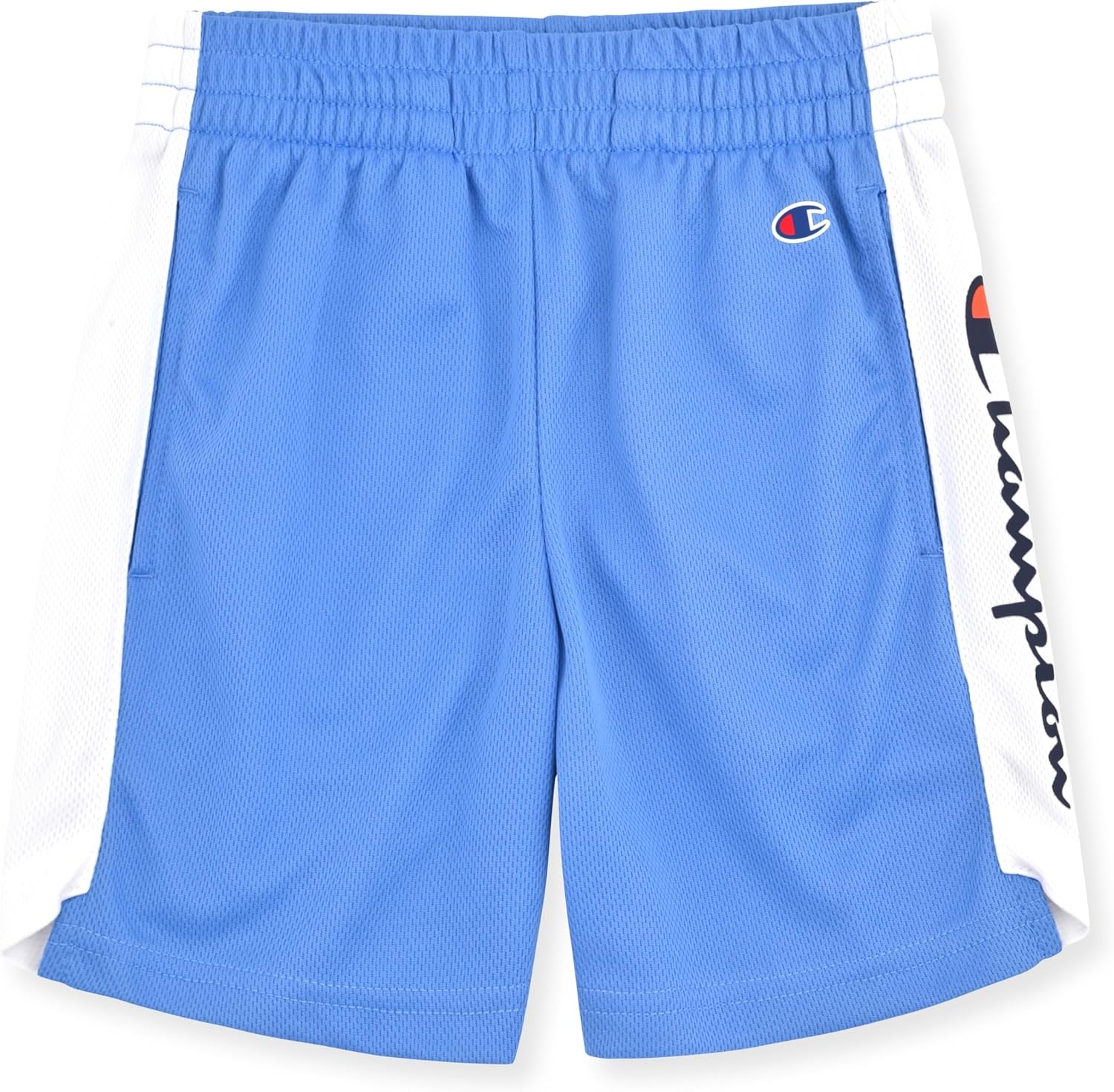 imageChampion Boys 2 Piece Short Sleeve Shirt and Mesh Shorts SetsRetro Blue