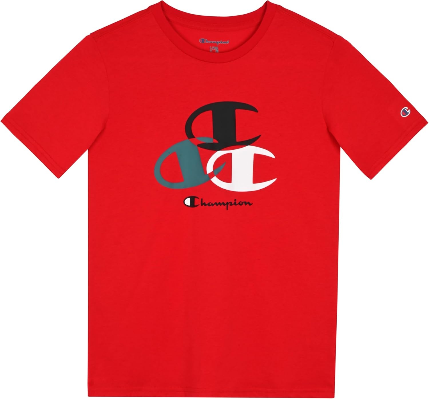 imageChampion Boys 3 Piece Boys Jogger SetBlackred Zip