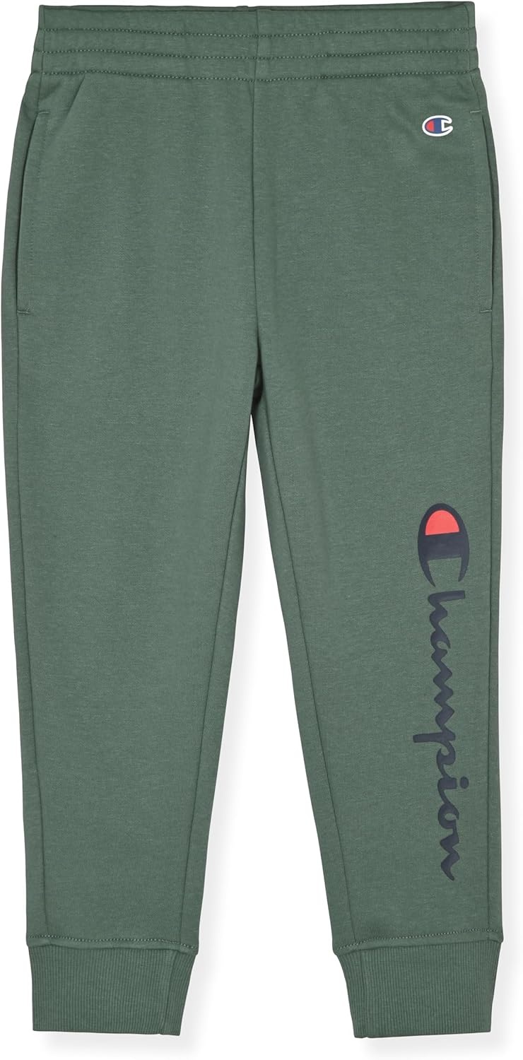 imageChampion Boys 3 Piece Boys Jogger SetForest Greengrey Zip