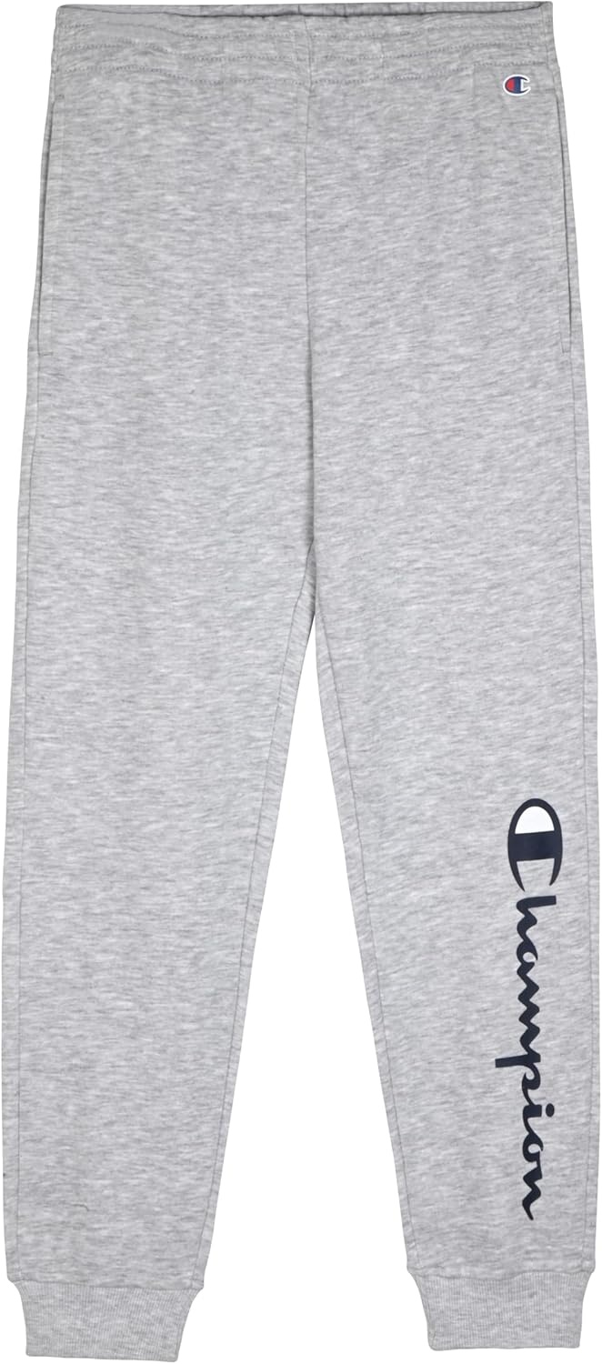 imageChampion Boys 3 Piece Boys Jogger SetGrey Heatherwhite