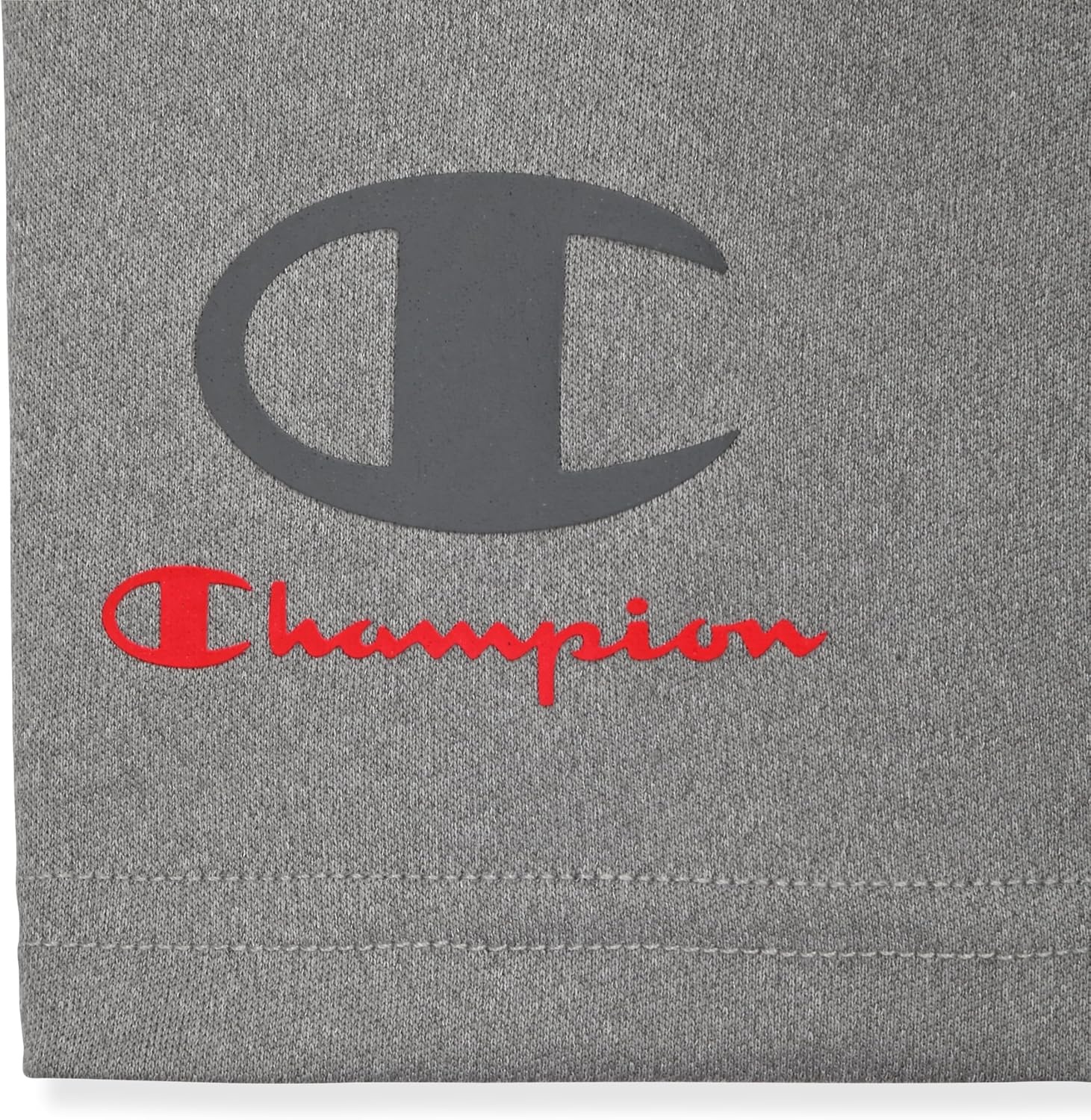 image:imageChampion Boys Athletic Shorts Lightweight Active Fit Short for KidsGray Heather