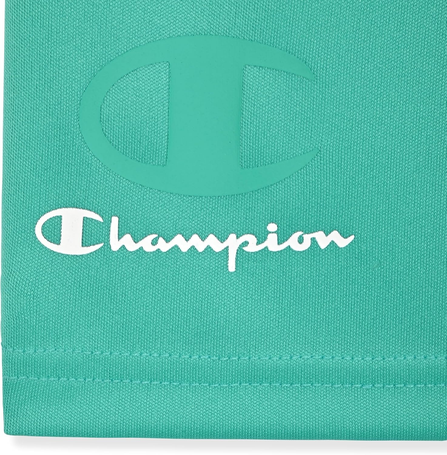image:imageChampion Boys Athletic Shorts Lightweight Active Fit Short for KidsOasis Green
