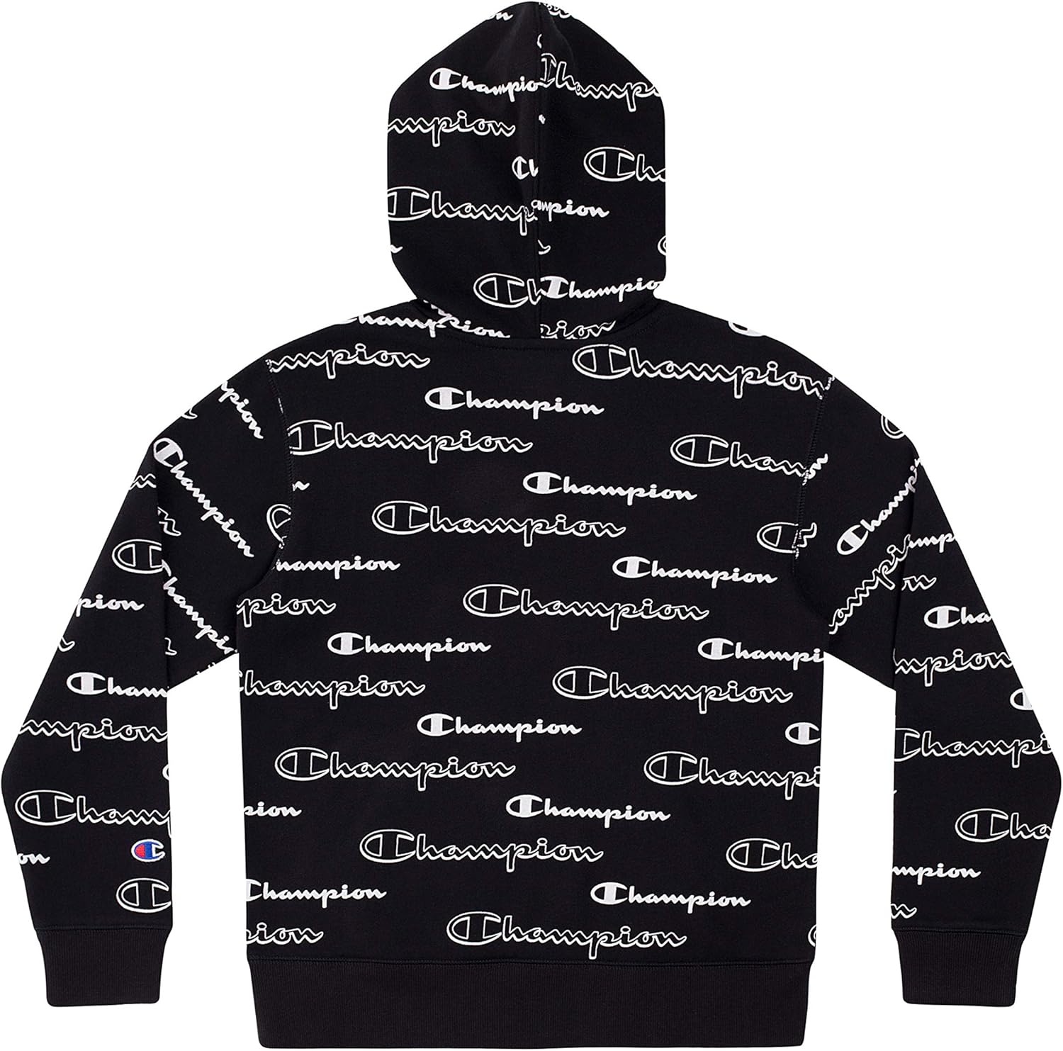 imageChampion Boys Boys Hoodie for Kids Sweatshirt Fleece Youth Pullover With HoodBlack