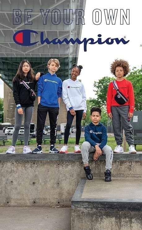 imageChampion Boys Boys Hoodie for Kids Sweatshirt Fleece Youth Pullover With HoodBlack Signature