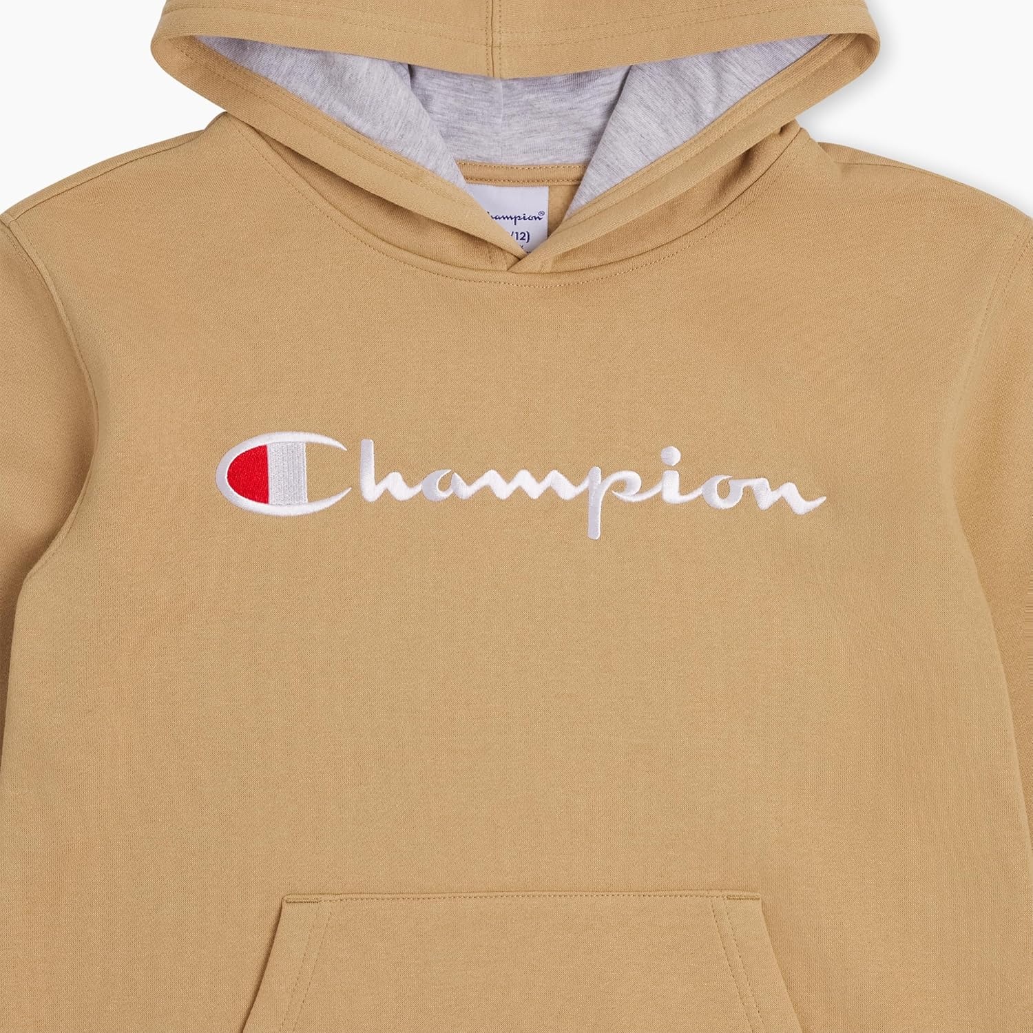 imageChampion Boys Boys Hoodie for Kids Sweatshirt Fleece Youth Pullover With HoodKhaki