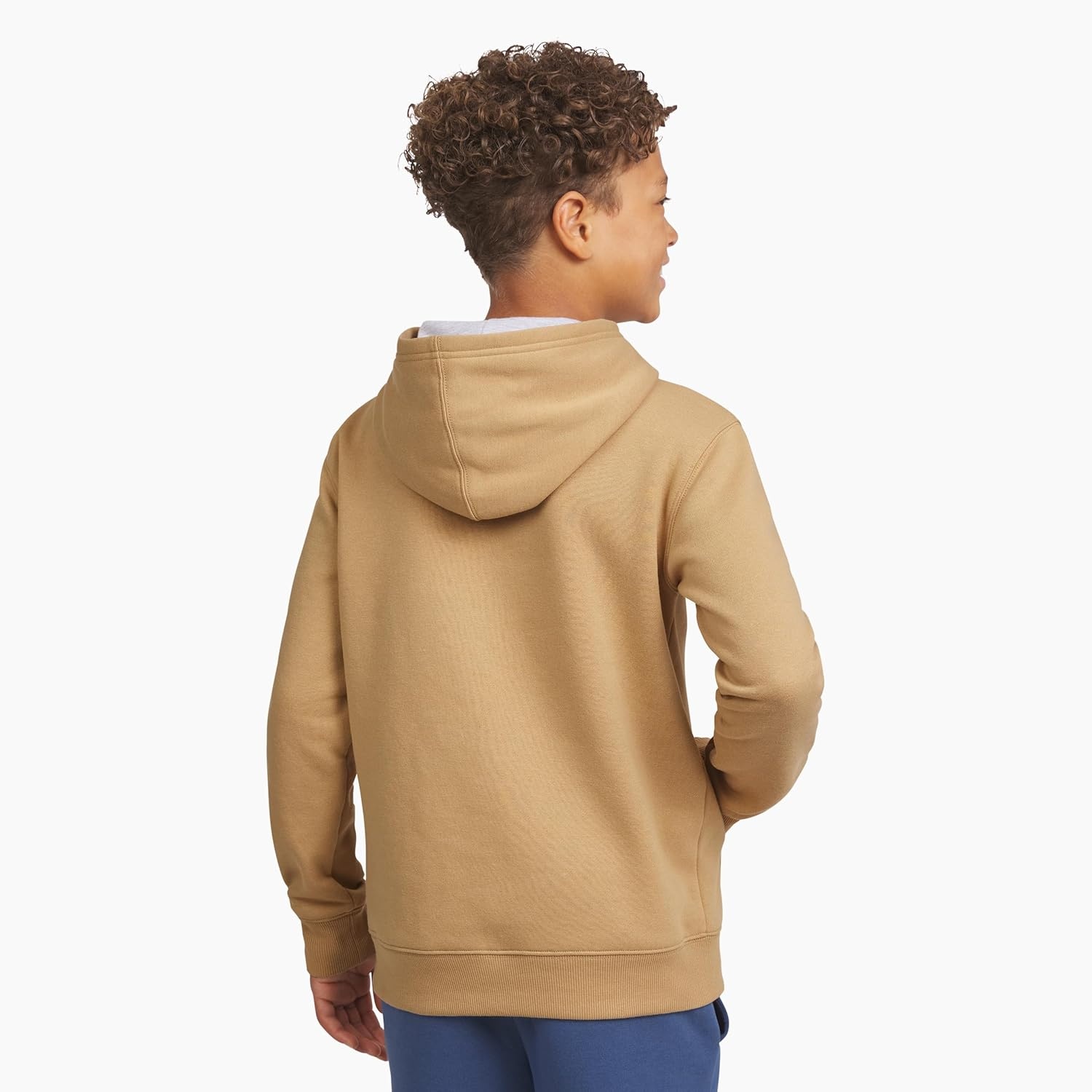 imageChampion Boys Boys Hoodie for Kids Sweatshirt Fleece Youth Pullover With HoodKhaki