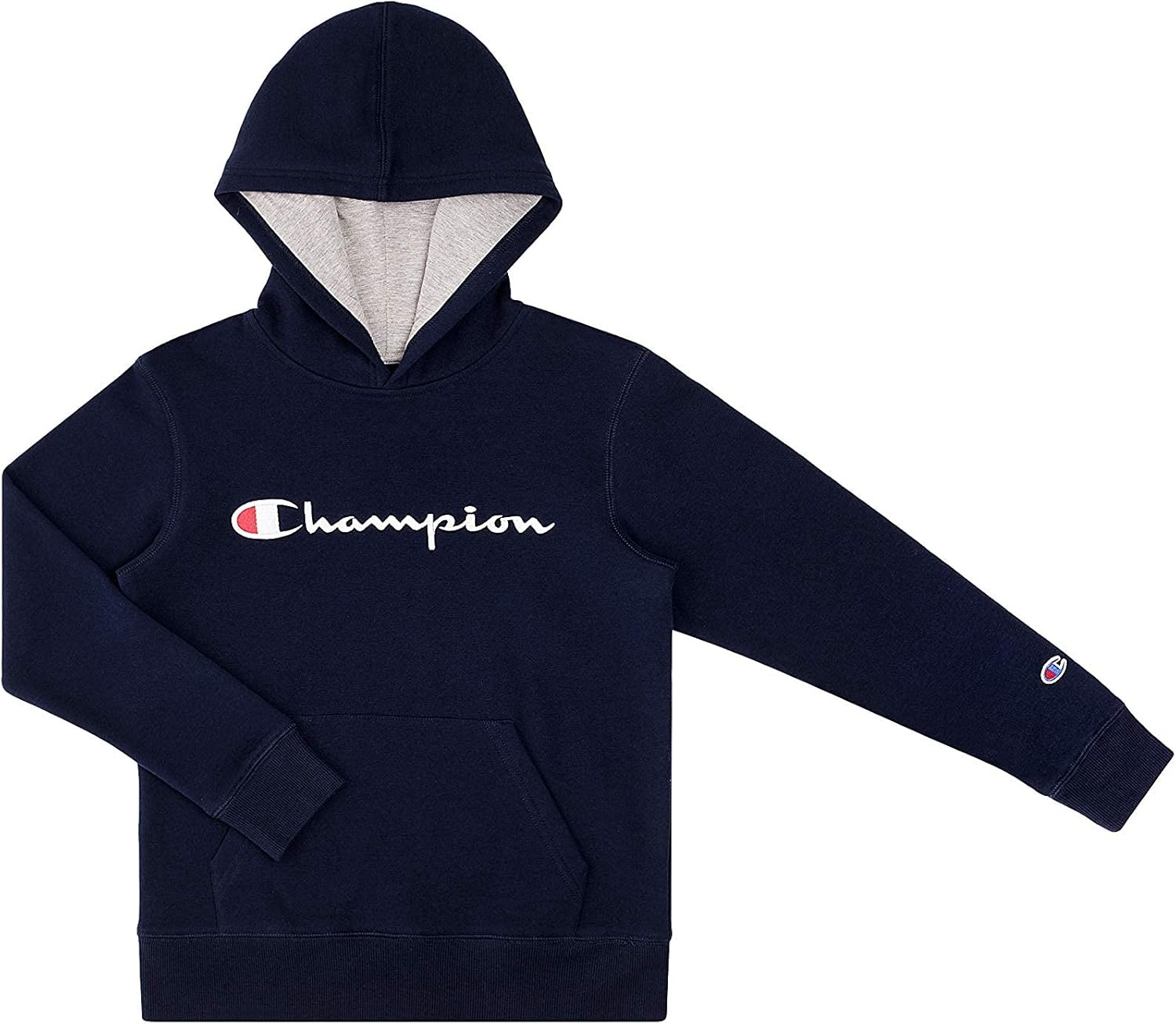 imageChampion Boys Boys Hoodie for Kids Sweatshirt Fleece Youth Pullover With HoodNavy