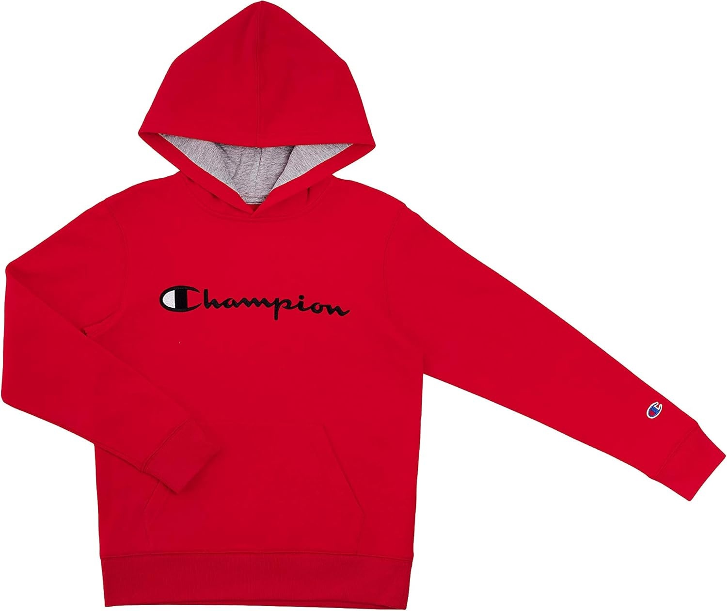 imageChampion Boys Boys Hoodie for Kids Sweatshirt Fleece Youth Pullover With HoodRed