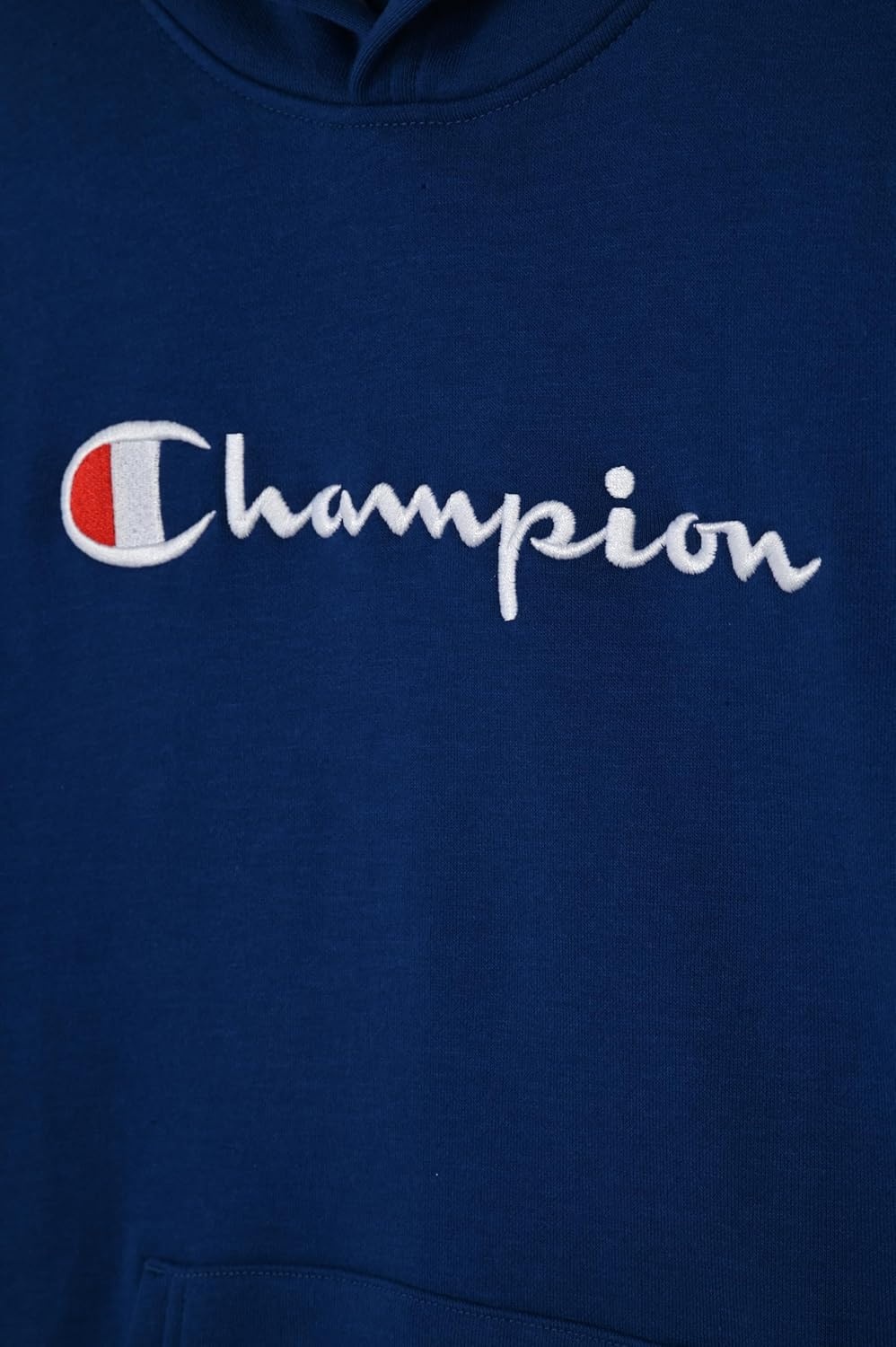 imageChampion Boys Boys Hoodie for Kids Sweatshirt Fleece Youth Pullover With HoodSignature Blue Limoges