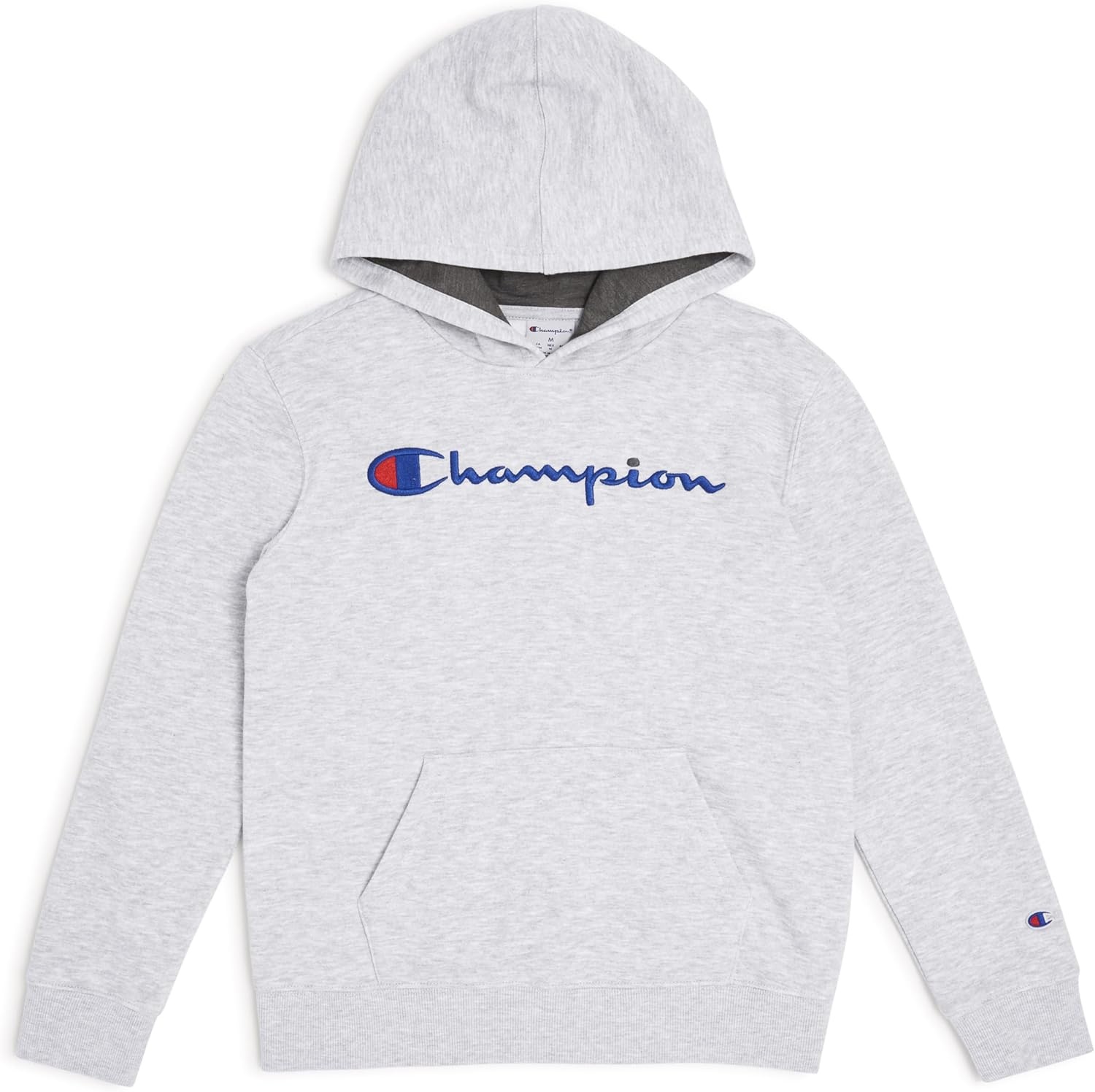 imageChampion Boys Boys Hoodie for Kids Sweatshirt Fleece Youth Pullover With HoodSignature Grey Heather